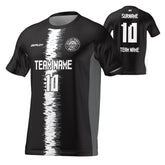 Flight Jersey Static Stripe - Black
